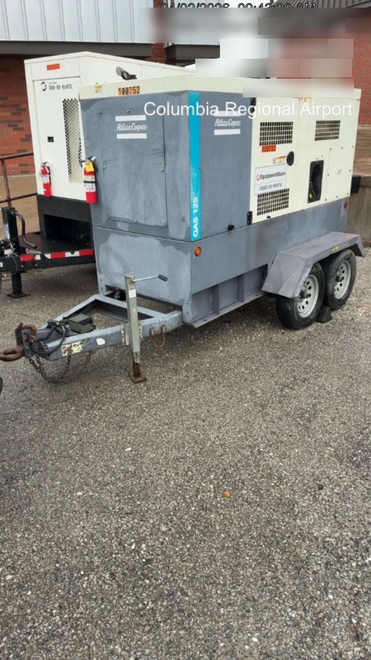 2020 ATLAS COPCO QAS 125