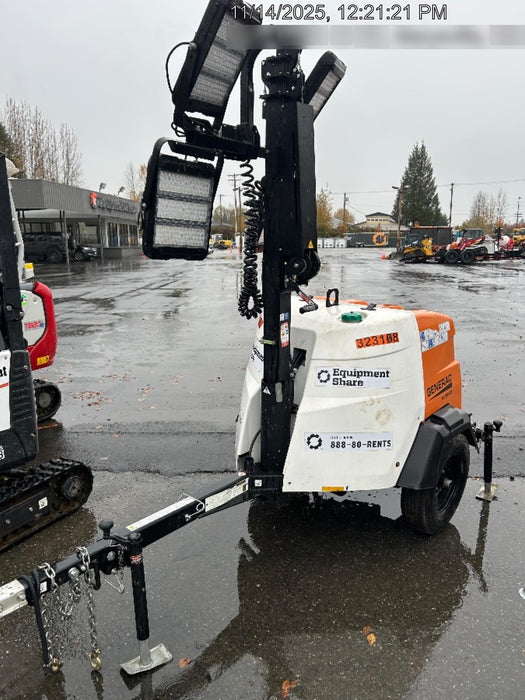 2023 Generac MLT2 Diesel, Flex Switch 120V Input, Powerzone Controller, (4) 320W LED Lights, 4kW Generator, 39.9 Gal Fuel Tank, 2" Ball, T3