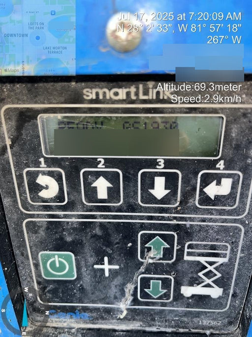 2020 Genie GS-1930 Solid Non Marking Tires, Beacon, Folding rails with half height swing gate