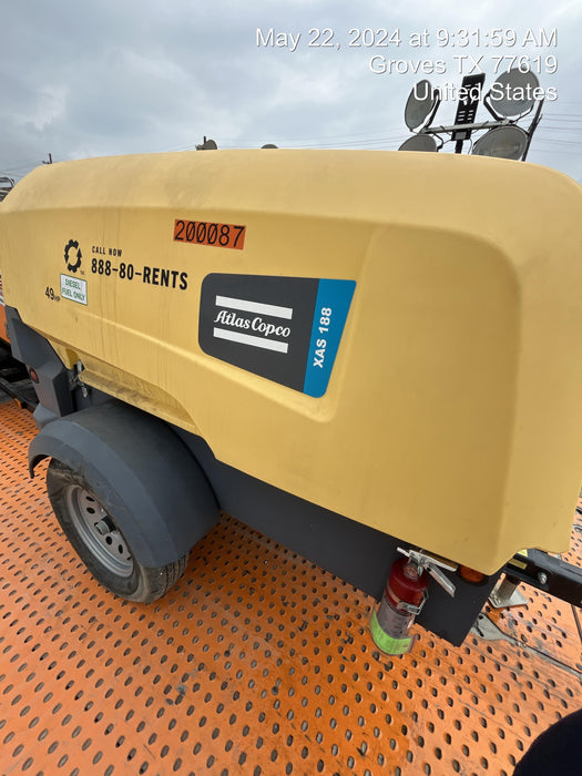 2022 ATLAS COPCO XAS188 CWK