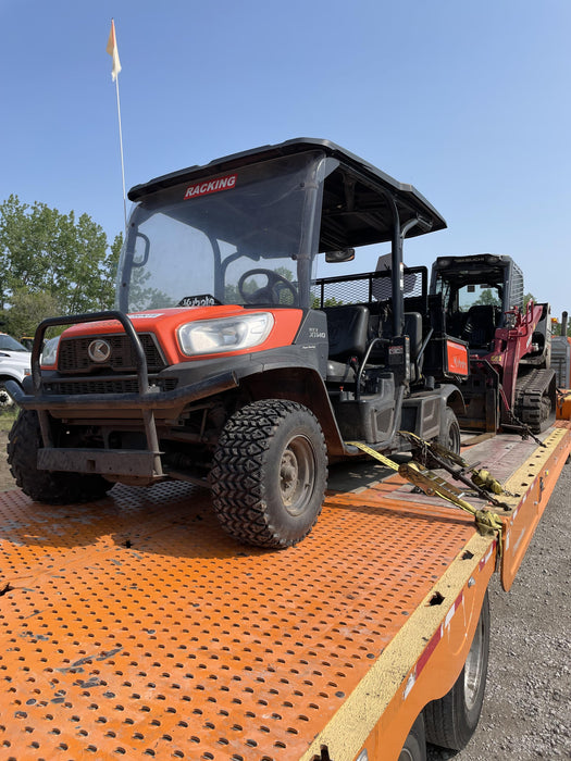 2022 Kubota RTV-X1140W-H Plastic Canopy, Windshield Acrylic Clear, LED Strobe Light, Wire Harness Kit, Back up Alarm