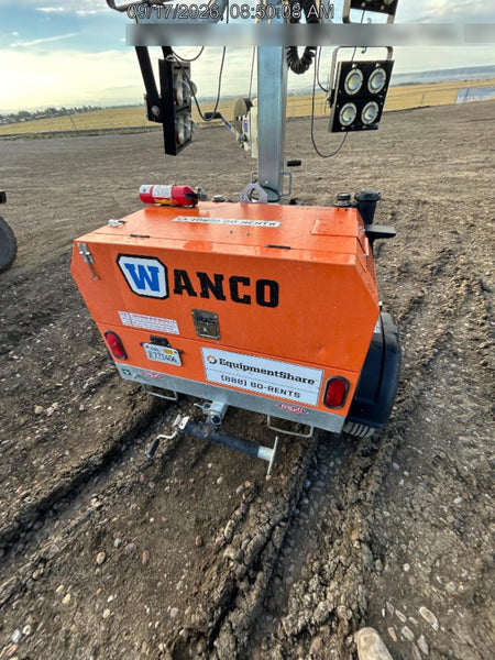2024 Wanco WLTT-4MM4K Diesel, Deep Sea Controller, Shore Power Plug, Auto Start, (4) 350W LED Floodlights, 4kW Generator, 60 Gal Fuel Tank, 2" Ball, T3
