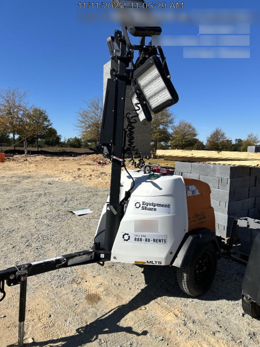 2023 Generac MLT2 Diesel, Flex Switch 120V Input, Powerzone Controller, (4) 320W LED Lights, 4kW Generator, 39.9 Gal Fuel Tank, 2" Ball, T3