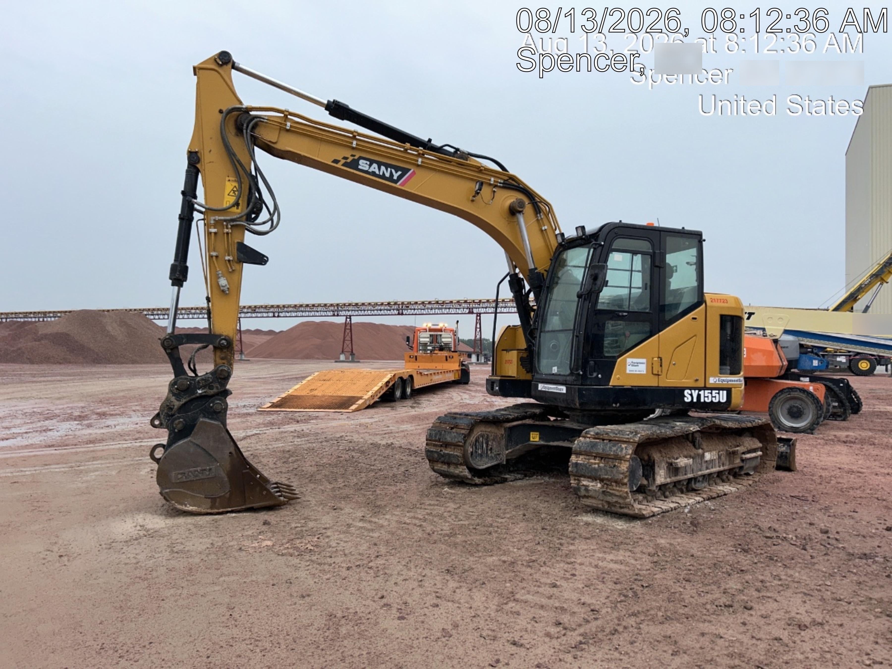 2022 SANY SY155 U
