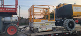 Custom Equipment HB-1430 <ul>
 <li>Hy-Brid Scissor Lift</li>
  <li>Platform capacity up to 670 lbs.</li>
  <li>Working height up to 20 ft</li>
  <li>Weighs under 1,700 lbs.</li>
  <li>Non-marking wheels </li>
</ul>