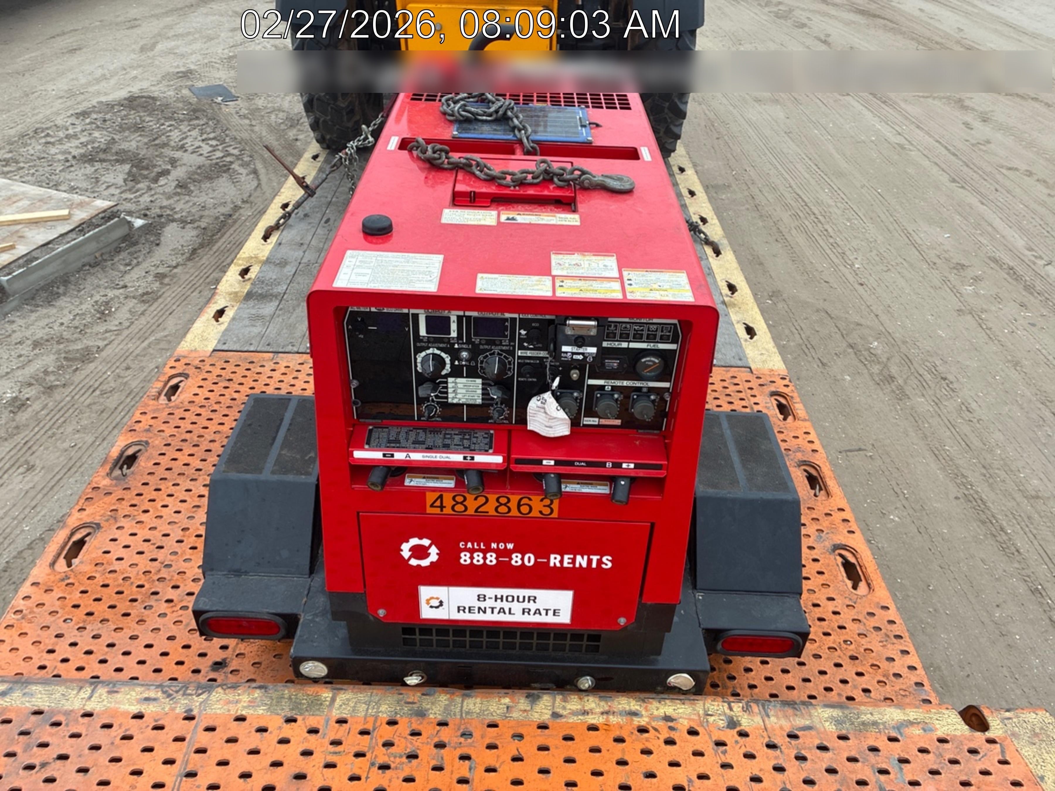 2024 Shindaiwa DGW400DML Kubota D902 Engine, 23 HP, Dual Op Welder, Wire, Arc, Droop Stick, Tig, and CC Stick Functionality, Simulphase, 3 Phase and 1 Phase Gen Output, Single Axle NB Trlr, Slr Trckl Chrg 12V 12W, Fire Ext, T3