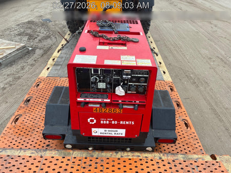 2024 Shindaiwa DGW400DML Kubota D902 Engine, 23 HP, Dual Op Welder, Wire, Arc, Droop Stick, Tig, and CC Stick Functionality, Simulphase, 3 Phase and 1 Phase Gen Output, Single Axle NB Trlr, Slr Trckl Chrg 12V 12W, Fire Ext, T3