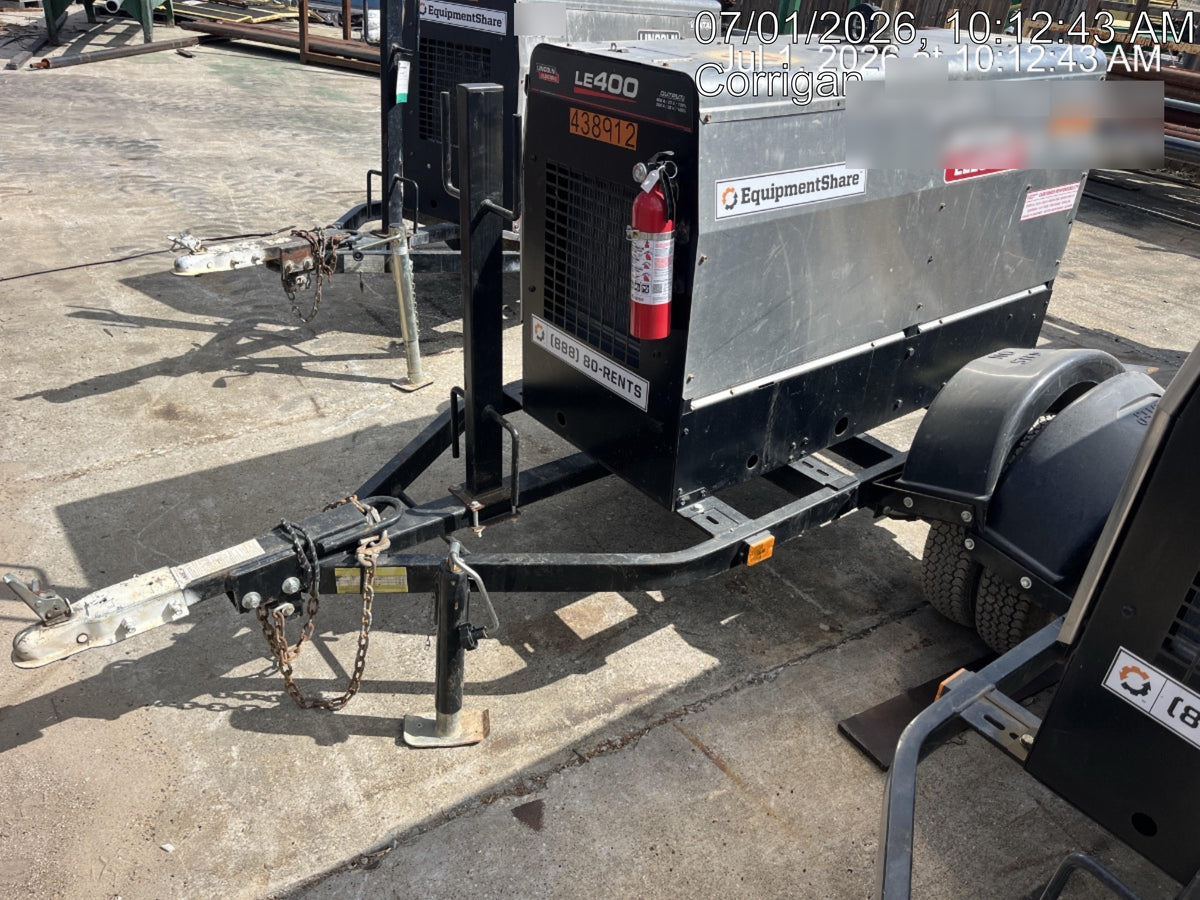 2024 Lincoln Electric LE400 Kubota V1505, Trlr, Cable Rack, Light Kit, ES Decals, T3