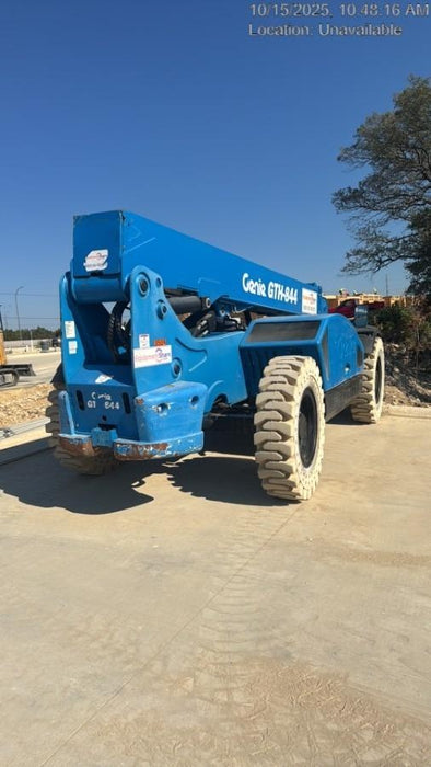 2017 Genie GTH-844 Diesel Engine, Solid Tires, 60" Carriage, Open ROPS