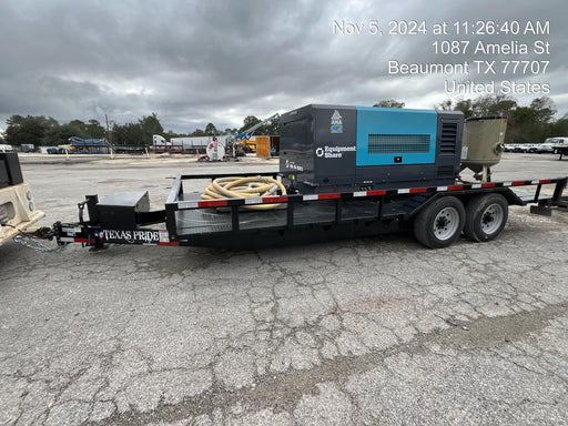 2024 TEXAS PRIDE TRAILERS 18'-20' Lowboy Sand Blasting Unit