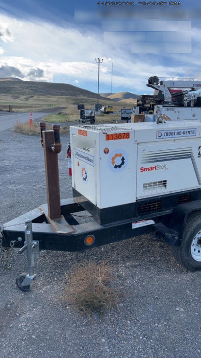 2020 Multiquip DLW400ESA4 400 amp Welder, 14kW, 120/240V, T4F Kubota, Trailer