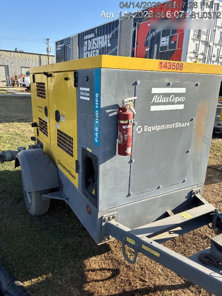2021 ATLAS COPCO PAS 100 HF CS Enclosed