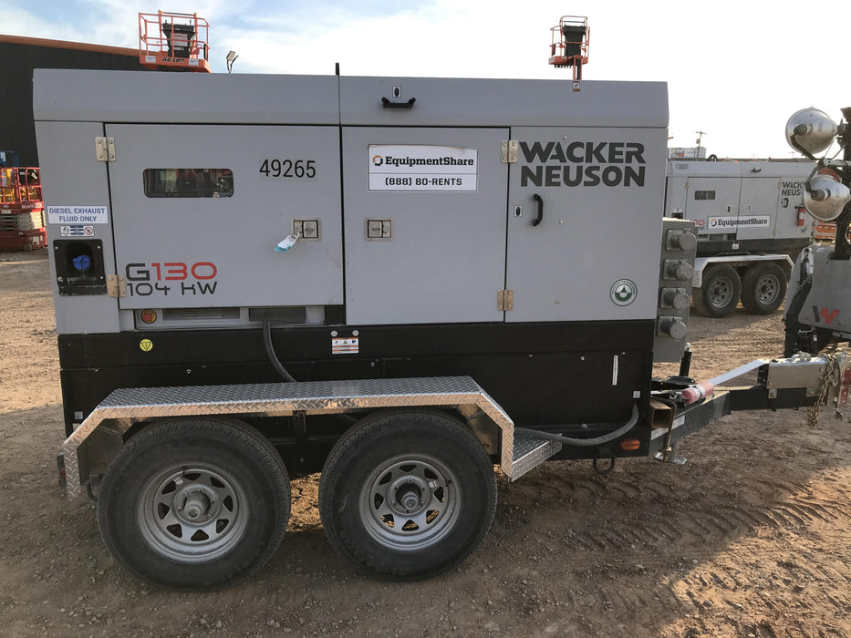 2019 WACKER NEUSON G130