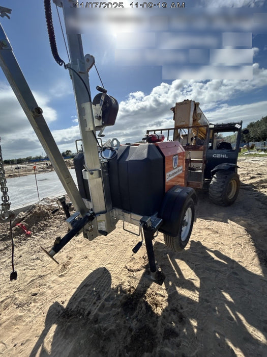 2023 Wanco WLTT-4MM4K Diesel, Deep Sea Controller, Shore Power Plug, Auto Start, (4) 350W LED Floodlights, 4kW Generator, 60 Gal Fuel Tank, 2" Ball, T3