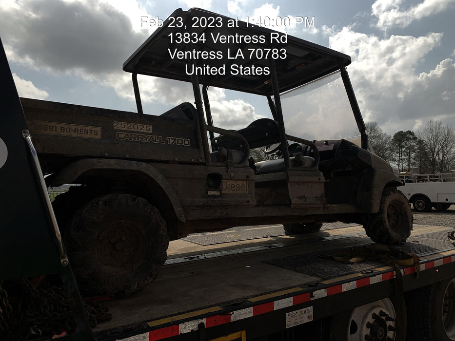 2023 Club Car CA1700D Canopy, Diesel, 4 Passenger