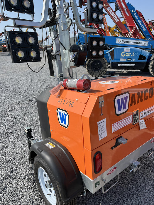2024 Wanco WLTT-4MM4K Diesel, Deep Sea Controller, Shore Power Plug, Auto Start, (4) 350W LED Floodlights, 4kW Generator, 60 Gal Fuel Tank, 2" Ball, T3