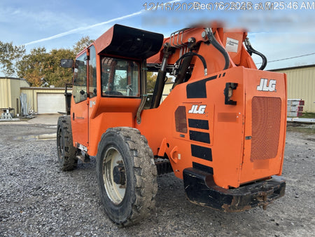 2019 Skytrak 6036 Cab/Heat/Air, Solid Tires, LED Work Lights, Beacon w/50" Carriage, 48" Pallet Forks