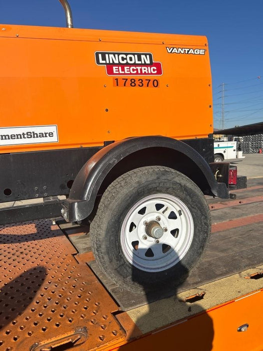 2022 Lincoln Electric Vantage 322 Trlr Mounted, Cable Rack, Light Kit, ES Decals