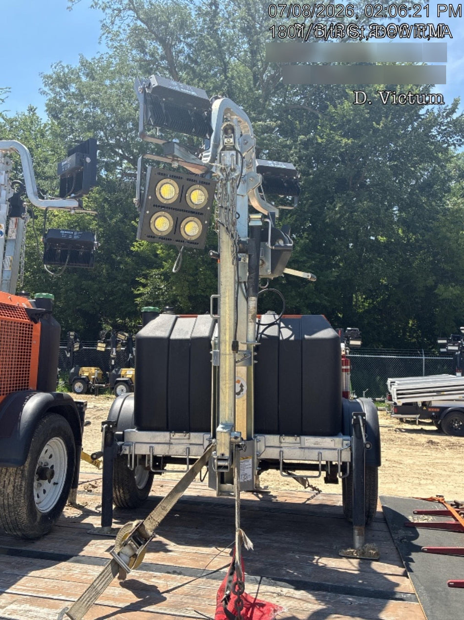 2024 Wanco WLTT-4MM4K Diesel, Deep Sea Controller, Shore Power Plug, Auto Start, (4) 350W LED Floodlights, 4kW Generator, 60 Gal Fuel Tank, 2" Ball, T3