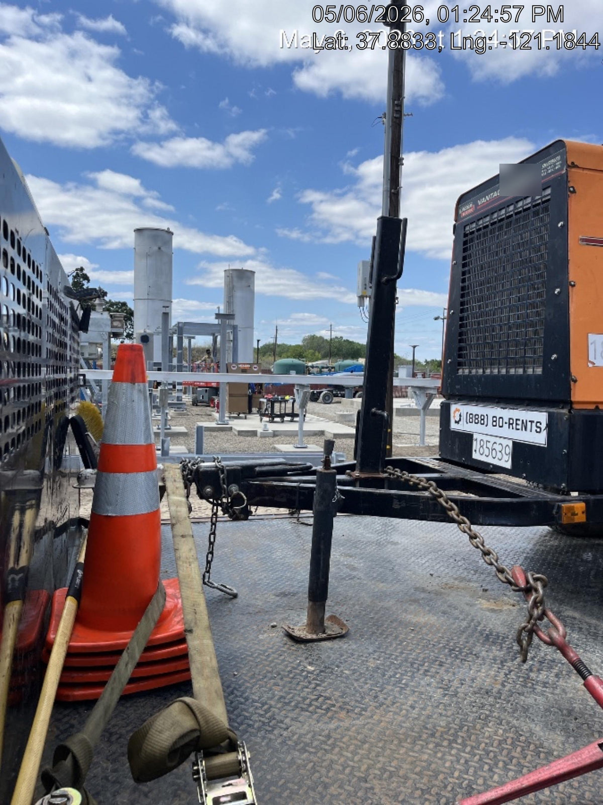 2021 Lincoln Electric Vantage 549X Ready Pak 3, ORANGE (includes trailer, cable rack, fender light kit)