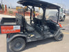 2022 Kubota RTV-X1140W-H Plastic Canopy, Windshield Acrylic Clear, LED Strobe Light, Wire Harness Kit, Back up Alarm