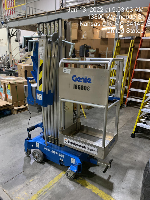 2021 GENIE AWP-30S DC