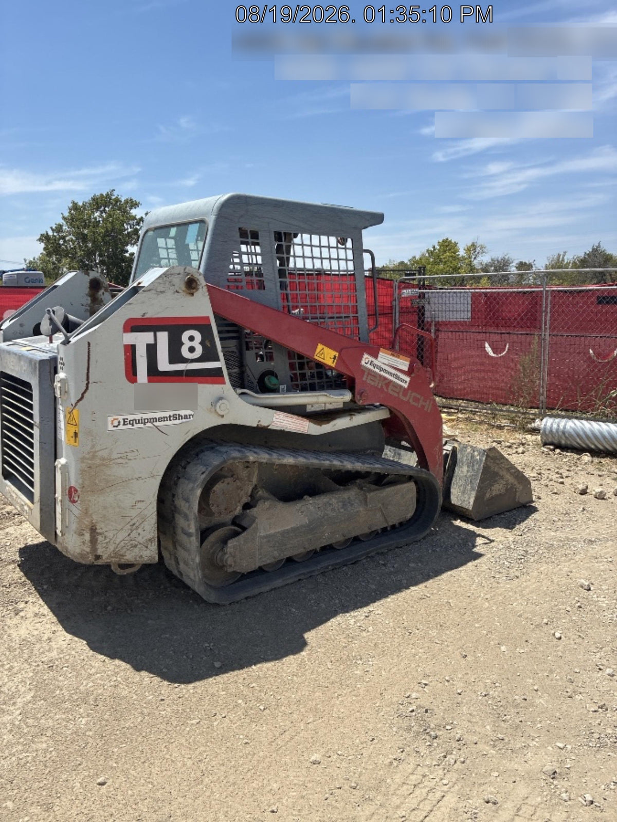 2019 TAKEUCHI TL8