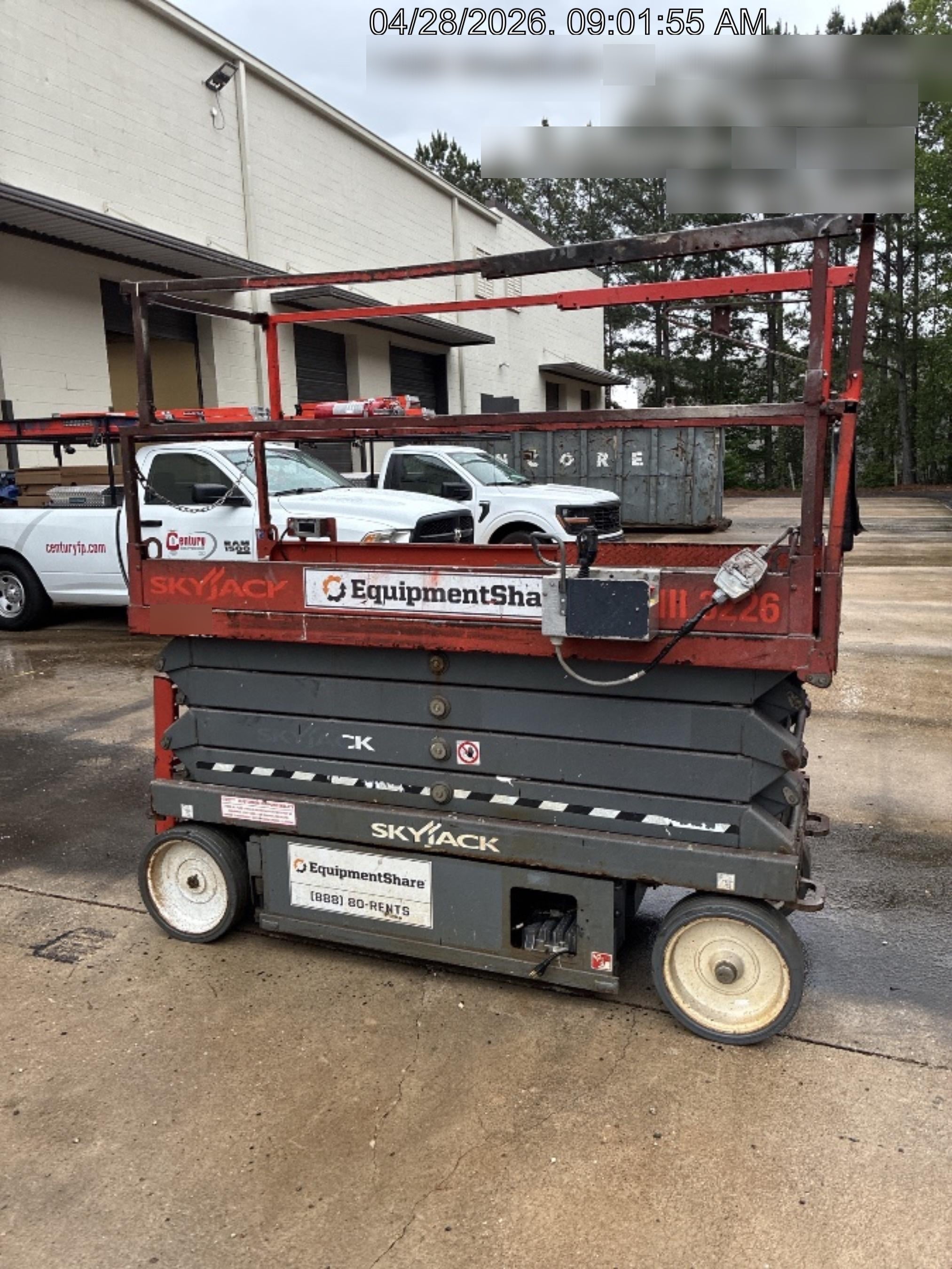 2019 Skyjack SJIII-3226 Standard Options, Trojan Batteries