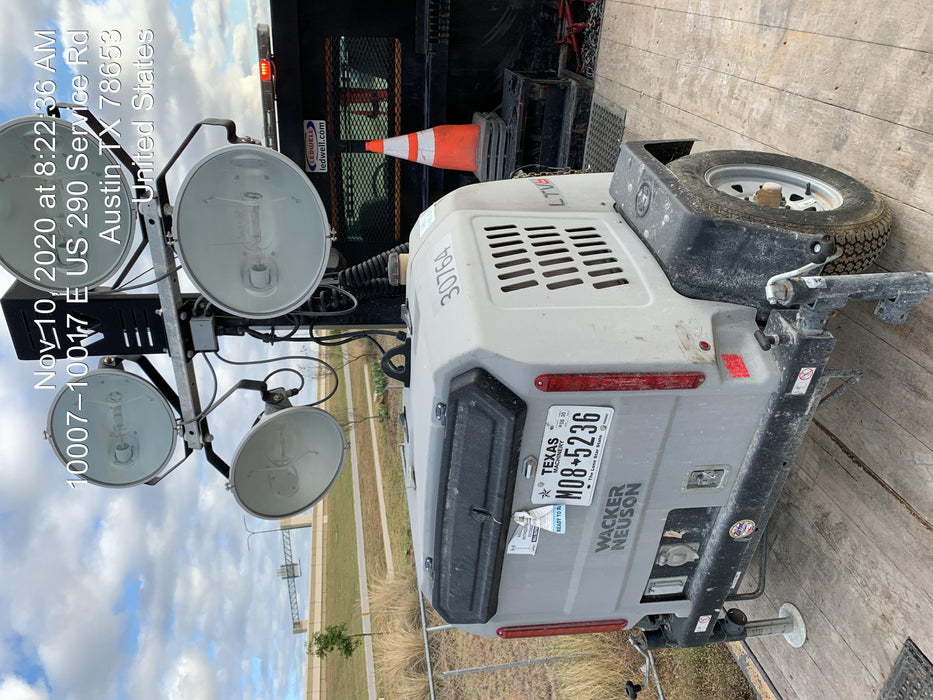 2019 Wacker Neuson LTV6K-MH Power mast, 1100W MH