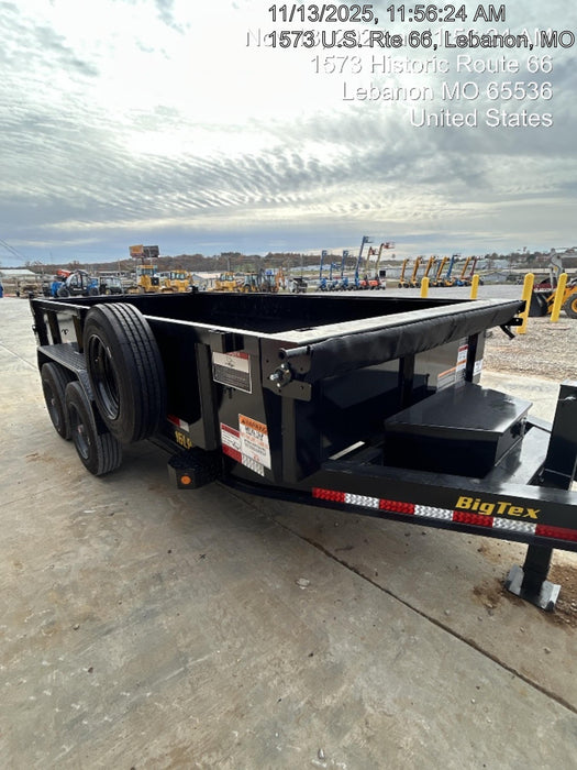 2025 BIG TEX TRAILER 16LP-14BK6SIRPD