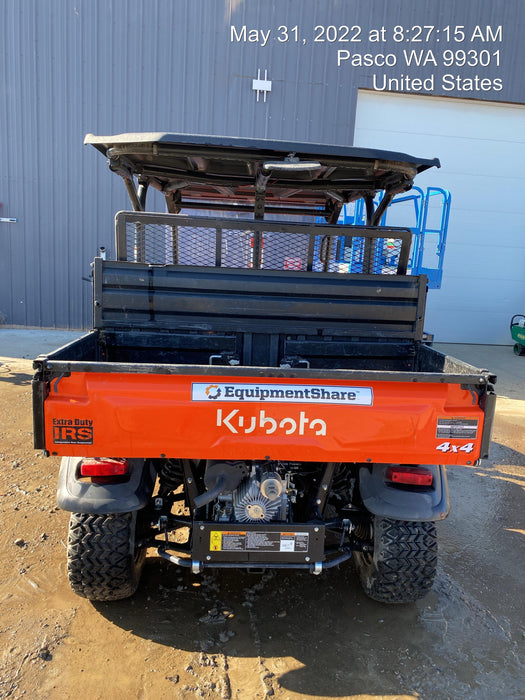 2021 Kubota RTV-X1140W-H Plastic Canopy, Windshield Acrylic Clear, LED Strobe Light, Wire Harness Kit, Back up Alarm