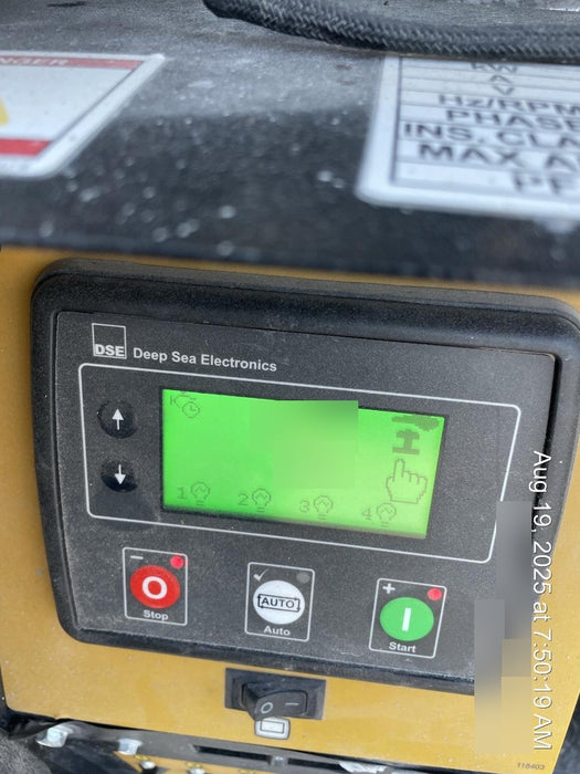 2022 Allmand NLV3GR (4) LED Light Fixture 350W, 23' Vertical Mast, 3kW Prime, Towable, ES Decals, T3