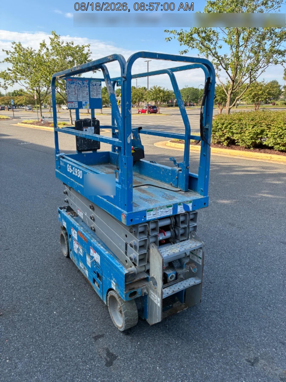 2020 Genie GS-1930 Fixed rails with chain entry gate - Pre A92.20
