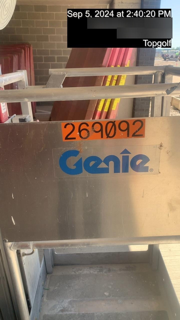 2022 GENIE AWP-30S DC