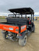 2022 Kubota RTV-X1140W-H Plastic Canopy, Windshield Acrylic Clear, LED Strobe Light, Wire Harness Kit, Back up Alarm