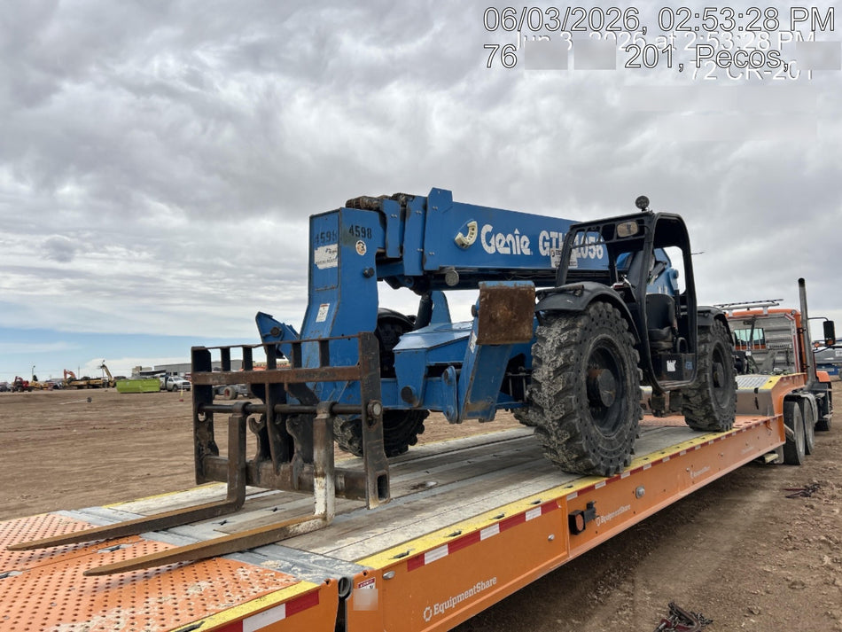 2017 Genie GTH-1056 Genie GTH1056, Solid Tires, 60" carriage, Light Kit, Open ROPS