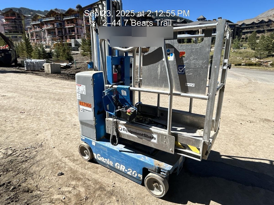 2020 GENIE GR-20