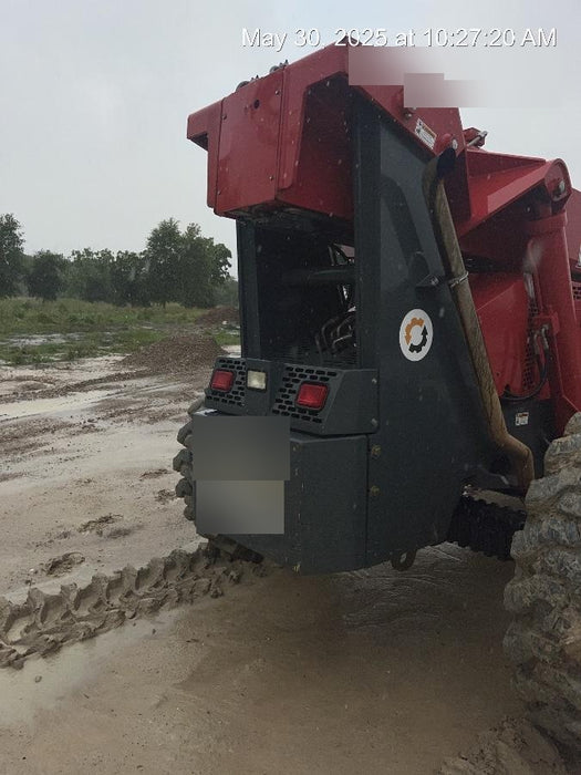2018 Manitou MTA10055 Manitou MTA 10055 w/Cab/Heat/AC, Work Lights/Strobe, Aux Hyd, Solid Tires, Lift Hook, 66" Carriage, 60" Forks