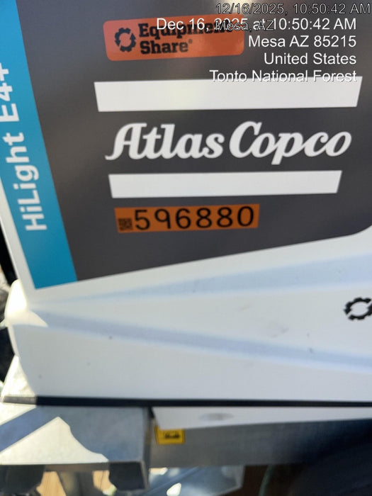 2025 ATLAS COPCO HILIGHT E4 Plus