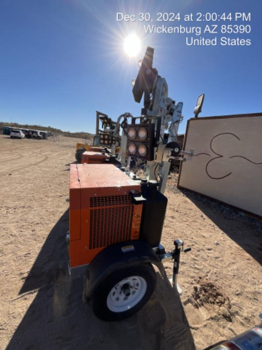 2024 Wanco WLTT-4MM4K Diesel, Deep Sea Controller, Shore Power Plug, Auto Start, (4) 350W LED Floodlights, 4kW Generator, 60 Gal Fuel Tank, 2" Ball, T3