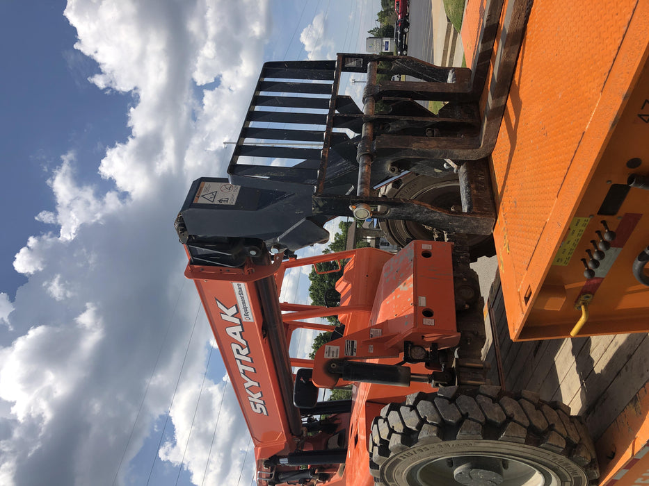 2019 Skytrak 6036 Canopy, Solid Tires, LED Work Lights, Beacon 50" Carriage, 48" Pallet Forks