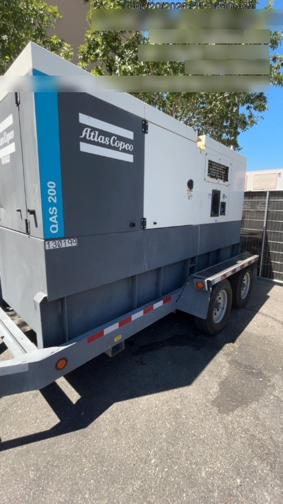 2020 ATLAS COPCO QAS200