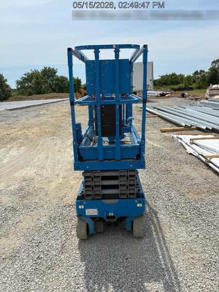 2020 Genie GS-1930 Solid Non Marking Tires, Beacon, Folding rails with half height swing gate, 800W Inverter