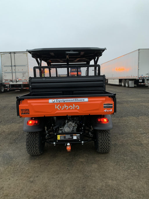 Kubota RTV-X1140W-H Plastic Canopy, Windshield Acrylic Clear, LED Strobe Light, Wire Harness Kit, Back up Alarm