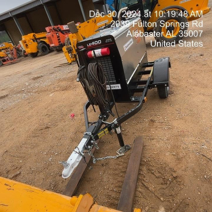 2024 Lincoln Electric LE400 Kubota V1505, Trlr, Cable Rack, Light Kit, ES Decals, T3