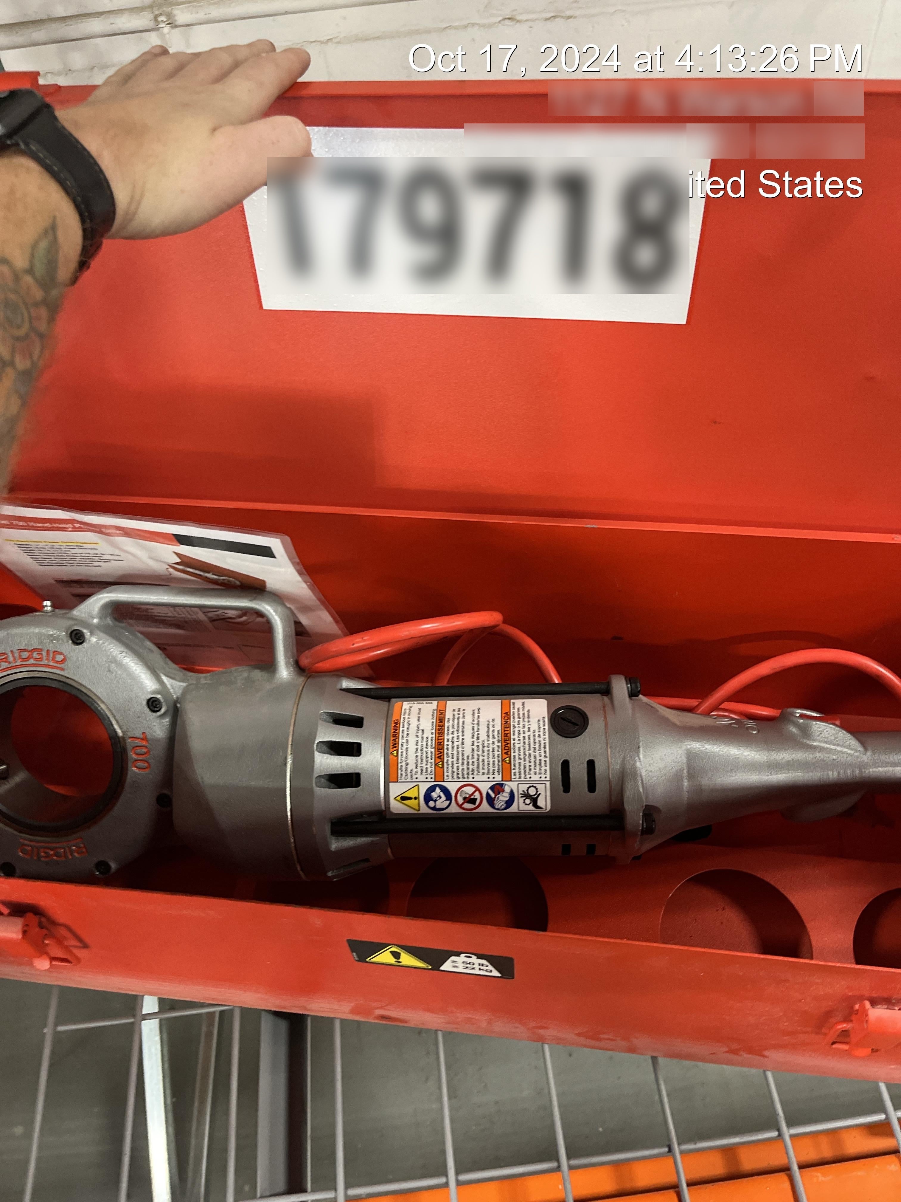 2021 RIDGID 700