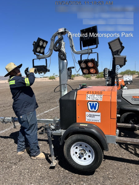2024 Wanco WLTT-4MM4K Diesel, Deep Sea Controller, Shore Power Plug, Auto Start, (4) 350W LED Floodlights, 4kW Generator, 60 Gal Fuel Tank, 2" Ball, T3