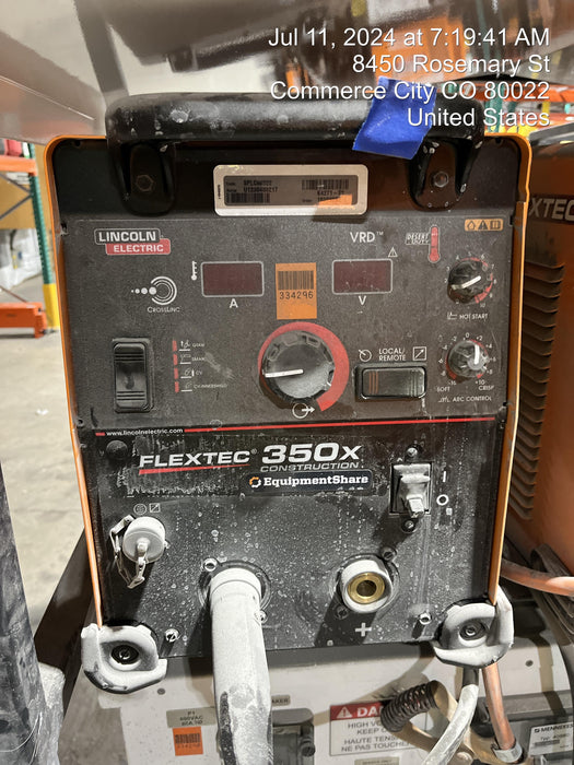 2023 LINCOLN ELECTRIC FLEXTEC 350X