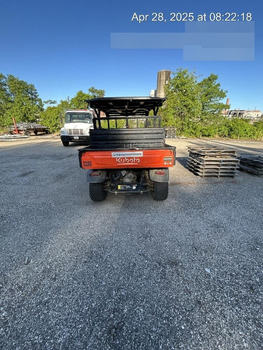 2021 Kubota RTV-X1140W-H Plastic Canopy, Windshield Acrylic Clear, LED Strobe Light, Wire Harness Kit, Back up Alarm