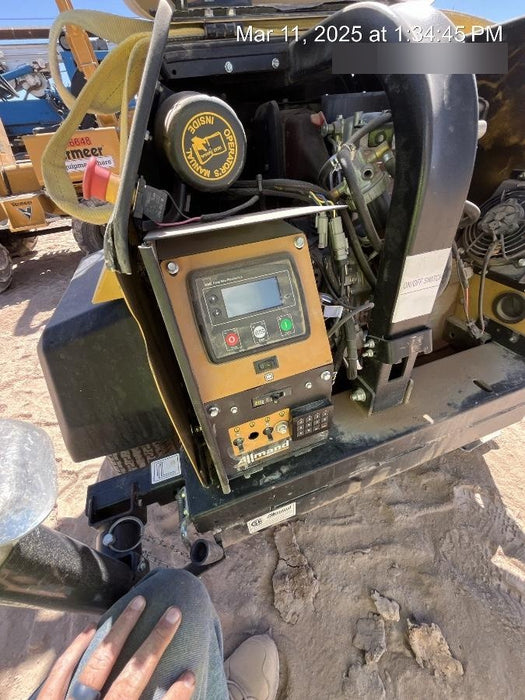 2022 Allmand NLV3GR (4) LED Light Fixture 350W, 23' Vertical Mast, 3kW Prime, Towable, Deep Sea L401, Leveling Jacks, Yanmar T4F 5.8hp